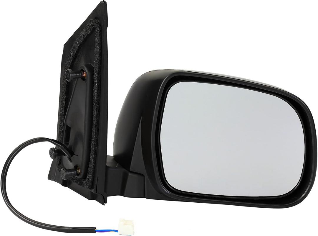 Dorman 955-1533 Passenger Side Power Door Mirror - Heated / Folding Compatible with Select Toyota Models, Black