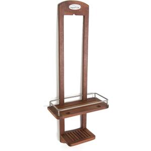 AquaTeak The Original Moa Small Teak Shower Caddy