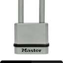 Master Lock M530XTLH Magnum Solid Steel Keyed Alike Padlocks, 1-Pack, 2-Count