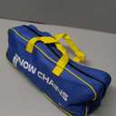 Snow Tire Chains for Car SUV Pickup Trucks, Universal Car Snow Chains, Snow Traction for Tires, Fit for Tire Width 195 205 215 220 225 235 240 245 255 265