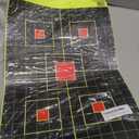 12"x18" Sight in Splatterburst Target - Instantly See Your Shots Burst Bright Florescent Yellow Upon Impact!