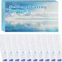 Self-Absorbing Ice Pack,Ice Pack Sheets for Coolers,Disposable Ice Cold Pack,Instant Cooling,Ice Mat Cube Sheets for Pain Relief and Cold Compresses (100 Pcs)