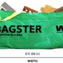 BAGSTER 3CUYD Dumpster in a Bag holds up to 3,300 lb, Green