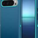 I-HONVA for Google Pixel 9 Pro XL Case Shockproof Dust/Drop Proof 3-Layer Full Body Protection [Without Screen Protector] Rugged Heavy Duty Cover Case for Google Pixel 9 Pro XL,Turquoise