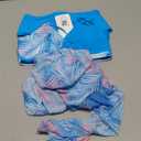 GRACE KARIN Teen Girls Bathing Suits Kids 4 Piece Long Sleeve Swimsuit Kimono Up Pants Bikini Tankini Set Swimwear. 10y