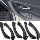 Car Door Handle for BMW 3 Series E90 E91 2006-2012 Interior Door Handles Replace Cover Car Door Handle Assembly 323i 325i 328i 330i 335i (Black)
