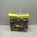 Dynaming 7 Pack Solar Post Cap Lights Outdoor, Fence Post Solar Lights Fit for 4x4 5x5 6x6 Vinyl/Wooden Posts, High Brightness Warm White SMD LED Lighting Decor for Garden Deck Patio