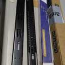 LONTAN 2 Pair Soft Close Drawer Slides 22 Inch Drawer Glides 22" Full Extension Ball Bearing Dresser Slides Furniture Replacement Parts Heavy Duty Rails 100lb Capacity