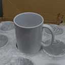 Sublimation Mugs, 12Pcs Coffee Mugs Blank White Ceramic Coffee Mug Set Sublimation Cups 11 oz Christmas Coffee Mug for Hot Chocolate Latte Tea Milk DIY Products