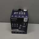 Panasonic Cordless Phone with Advanced Call Block, Link2Cell Bluetooth, One-Ring Scam Alert, and 2-Way Recording, Answering Machine, 4 Handsets - KX-TGF944B (Black)