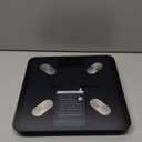 Etekcity Smart Scale for Body Weight, FSA&HSA Eligible, Bathroom Digital Weighing Scale with BMI, Body Fat, Muscle Mass, Accurate Bluetooth Home User Health Equipment Sync Apps, LED, Tempered glass (11 x 11 inches, Black)