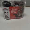 Furniture Sliders X-PROTECTOR - 8+8 Pack 2 1/2” - Multi-Surface Furniture Sliders for Carpet & Hard Floors - 8 Furniture Movers for Carpeted Floors and 8 Hardwood Socks - Move Your Furniture Easily!