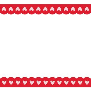 Slant Collections Paper Valentine's Day Table Runner for Party Dcor Disposable Paper Table-Cover Roll, 25' x 18", Hearts
