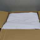 Fitable 6 Pack White Rectangle Table Clothes - 70 x 120 Inch - Wrinkle and Stain Resistant Fabric Tablecloths, Washable Polyester Table Covers for Wedding, Party, Banquet, Formal Events