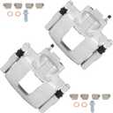 cciyu 18B5044A 18B5045A Front Left & Right Brake Calipers With Bracket For Dodge For Journey 2009-2012
