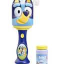 Little Kids BLUEY Light and Sound Musical Bubble Wand, Includes Bubble Solution