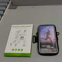 Phone Holder for Running, Walking & Workout, Cell Phone Armband with Carabiner, Clear Crossbody Phone Pouch Purse with Adjustable Lanyard for iPhone and Android - Suitable for Women and Men