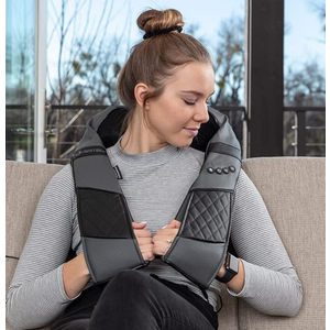 RESTECK Massagers for Neck and Back with Heat - Deep Tissue 3D Kneading Pillow, Electric Shiatsu Shoulder Massage, Foot, Legs,Body - Relieve Muscle Pain - Office, Home & Car