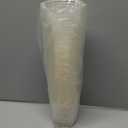 TOSSWARE NATURAL Arc - Plant Based Clear Cold Cups 16 oz - Plastic Alternative for Parties, Bachelorettes, Weddings - Recyclable - Set of 50