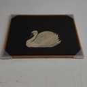 VIYYIEA Framed Wall Art Decor for Living Room Vintage Swan Canvas Prints Easter Decor Gift,Grace Swan Art Painting Pictures Rustic Animals Bathroom Farmhouse Home Wall Decor- 14L x 11W