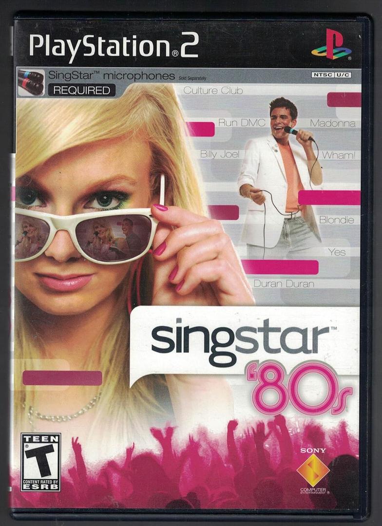 SingStar 80's (Stand Alone) - PlayStation 2