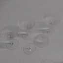 Venus Seashell Coupe Cocktail Glasses | Set of 4 | 8 oz Crystal Ribbed Champagne Saucers for Drinking P-Star and Espresso Martini, Margarita, Daiquiri, Cosmopolitan, Gimlet | Elegant Gift Glassware