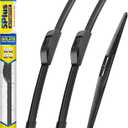 5 PLUS Silicone Windshield Wipers Replacement for 2015-2019 SUBARU Outback 2014-2018 SUBARU Forester Wiper Blades(Set of 3),Automotive Replacement Windshield Wiper Blades For My Car-26"/17"/14"