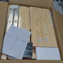 Pull Out Cabinet Organizer, 26''W21''D16''H Soft Close Slide Out Wood Drawer Shelves Storage for Kitchen, 2-Tier, Finished, Heavy-Duty, Bottom Assembly