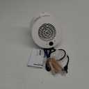 Gaiatop Space Heater, Cute and Powerful, 1000W Small Electric Heaters for Indoor Use, 3 Modes PTC Ceramic Fast Heating, Overheating & 45 Tip-Over Protection, Portable for Home Office White