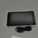 7 Inch Tablet, Android Reading Tablet with 32GB Storage (Expandable to 512GB), Quad-Core Processor, 7" HD IPS Display (1024x600), Dual Cameras, Wi-Fi, Bluetooth, Lightweight Portable Design, Black