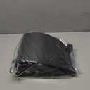 Henoyso 6 Pcs Mini 3 Ring Binders Plastic 2'' Binder, Fits 5.5 x 8.5 Paper Holds(Capacity 375 Sheets), Flexible Three Round Rings Small Black Binders Bulk for School, Office Use, Photo Album Pages