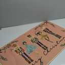 Artoid Mode Watercolor Nutcrackers Merry Christmas Doormat, Seasonal Winter Low-Profile Rug Switch Mat for Indoor Outdoor 17x29 Inch (Pink)