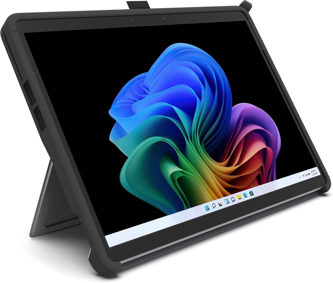 Kensington Blackbelt Rugged Case for Surface Pro 11/10/9, 13" Military-Grade Protection - Black (K96541WW)