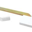 Truth TH 23022 9-1/2 In. Single-Arm Left-Hand Casement Operator, White Finish (Single Pack)