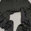 MakeMeChic Women's Cut Out Sexy Leggings Criss Cross Skinny Pants Party Clubwear L