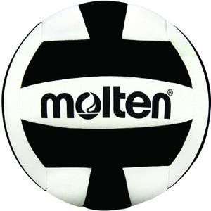 Molten Recreational Volleyball (Black/White)