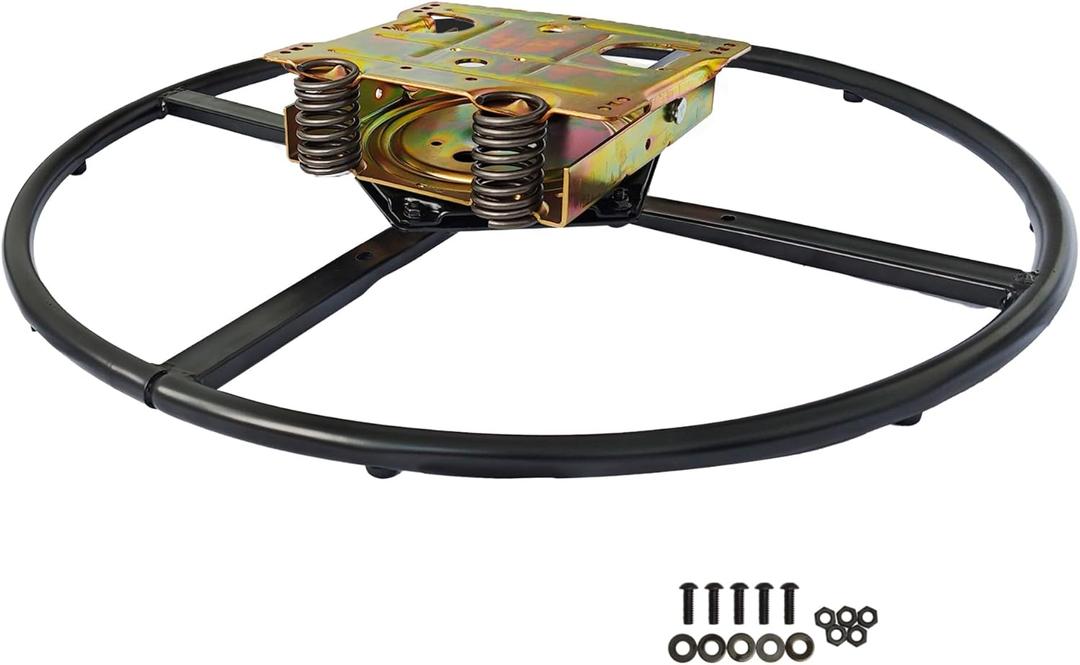 27 Inch Extra Size Heavy Duty Recliner Round Swivel Ring Base for Big Sofa Chair Replacement