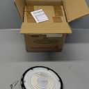 100W UFO LED High Bay Light, UL Listed Commercial Bay Lighting, 5000K Daylight High Bay Led Shop Light with US Plug, IP65 Commercial Light for Factory Warehouse Shop, 4 Pack
