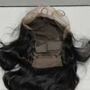 28 Inch Body Wave Lace Front Wigs Human Hair Pre Plucked 13x6 HD Lace Frontal Wigs Brazilian Virgin Human Hair 200 Density Glueless Body Wave wig with Baby Hair Natural Black