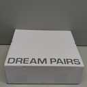 DREAM PAIRS Women's Platform Gogo Ankle Boots High Chunky Block Heel Square Toe Booties Shoes (7.5, White)