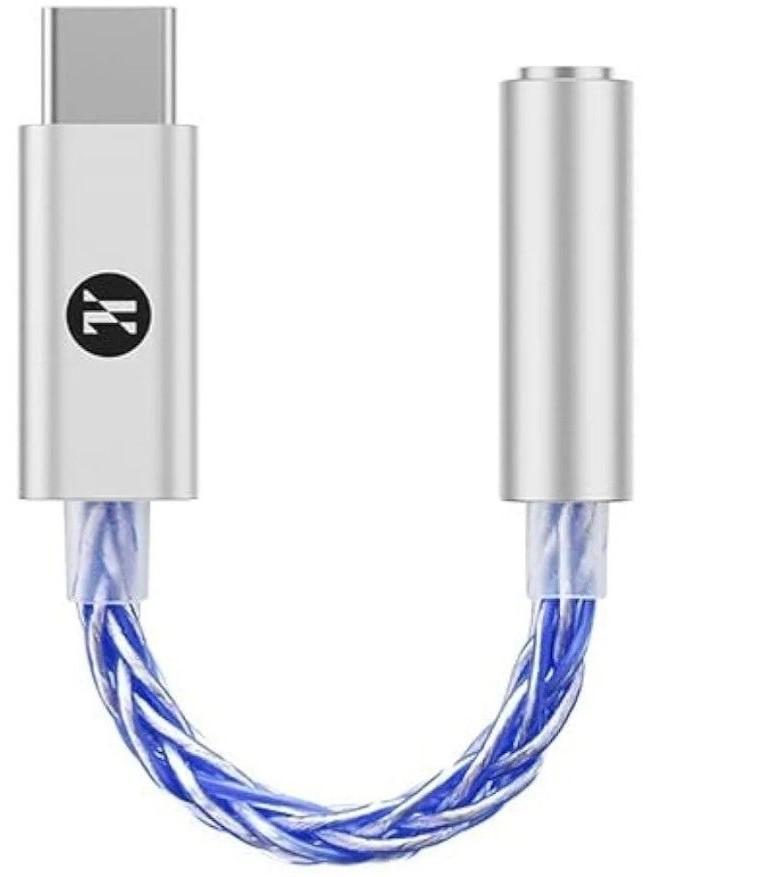 JCALLY JM6 Pro USB C Type-C to 3.5mm Dual DAC CX31993 MAX97220 digital audio portable decoding amp Hifi DAC mobile headset adapter for iPhone 15 plus max Galaxy S23 Ultra Android phone(Silver Blue)