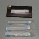 EZVALO 3 Pack 8” Motion Sensor Light Indoor, Wireless Under Cabinet Lighting, 30 LED Rechargeable Closet Lights, Dimmable, 3 Color Temperatures, Counter Lights for Wardrobe, Pantry, Bedroom, Kitchen