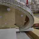 53.7'' Modern Crystal Big Large Chandeliers LED Dimmable Flush Mount Ceiling Chandeliers for Living Room High Ceiling Entrance Foyer Lobby Bedroom Gold