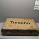 Treocho Led Nightstand with Hidden Space, Modern Night Stand with Charging Station, 3 Drawer Smart Nightstand with Glossy Finish, Tall Bedside Table with RGB Lights for Bedroom, White