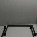 Slatwall U-Shaped Rectangular Tubing Hangrail - 24"x12", Slatwall Accessories and Hangers for Retail Display and Home Garment Storage (2)