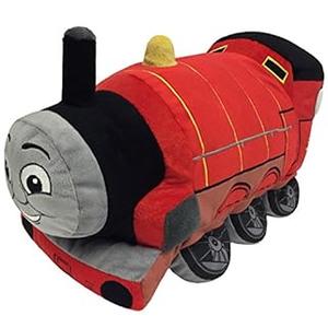 Jay Franco Thomas and Friends Plush Stuffed James Pillow Buddy - Super Soft Polyester Microfiber, 15 inch (Official Mattel Product) Jay Franco Thomas and Friends Plush Stuffed James Pillow Buddy - Super Soft Polyester Microfiber, 15 inch (Official Mattel Product)