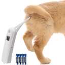 Pet Accurate Fever Detection Thermometer, Animal Temperature Monitor, Fast Read Digital Veterinary Thermometer for Dog, Cat, Horse, Pig, Rabbit, Hamster, Guinea Pig