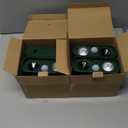 Ultrasonic Animal Repeller Outdoor Solar Ultrasonic Repellent Animal Deterrent with Motion Sensor Waterproof Deterrent Scarer Repel Cat Dog Squirrel Raccoon Skunk Rats (Green,4 Pack)