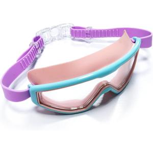 Swimming goggles with adjustable strap - comfortable for swimming pools, beaches, and training