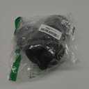 12mm Hex Wheel Rims Mesh Shape Rubber Tires with Sponge 88mm/3.46" Replacement for 1/10 RC Off-Road Car Truck Monster,Black